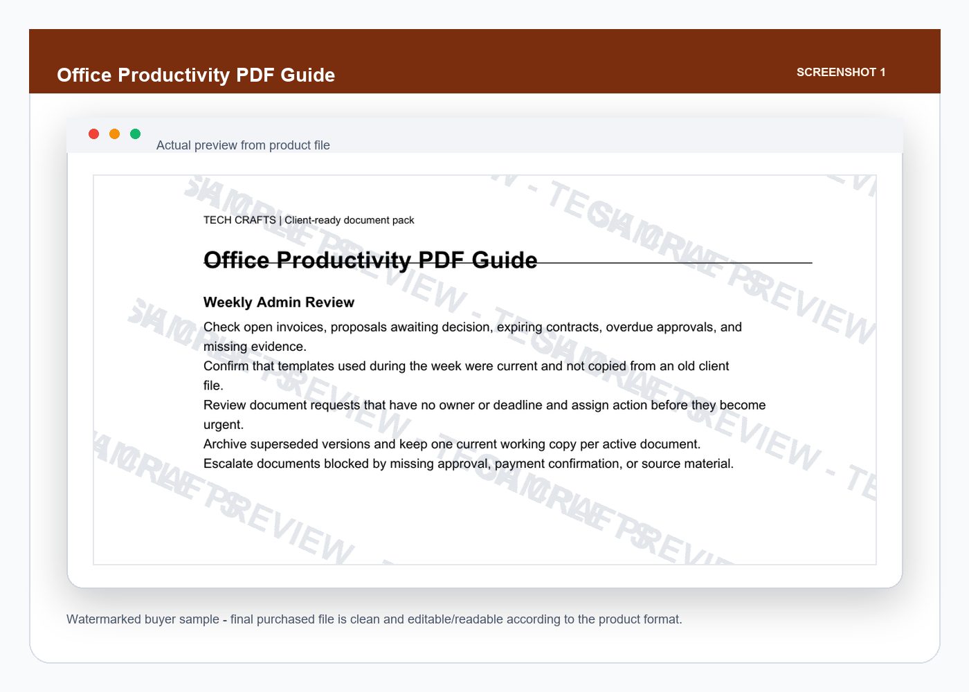 Office Productivity PDF Guide - inner 01 screenshot
