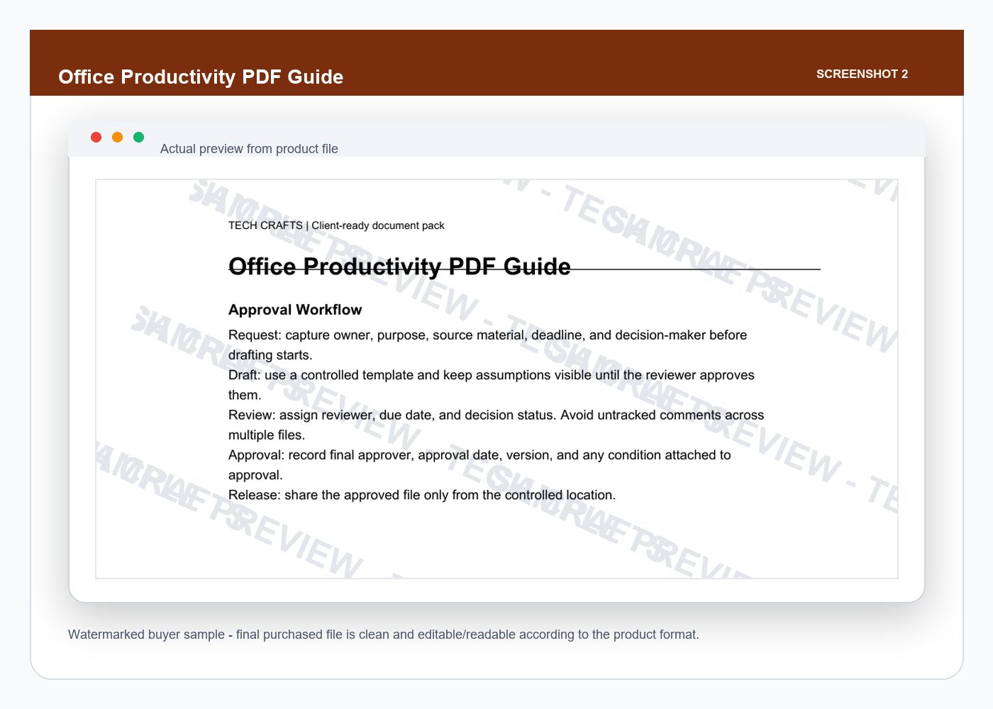 Office Productivity PDF Guide - inner 02 screenshot